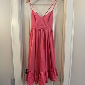 J Crew Midi Drapey Dress